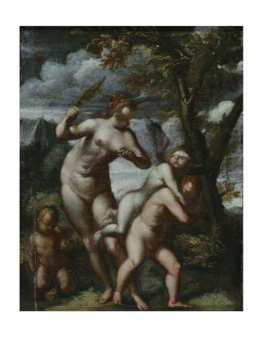 Dimensions taken from <i>Catalogue of Foreign Paintings, I. Before 1800</i>, C.M. Kauffmann, Victoria and Albert Museum, London, 1973