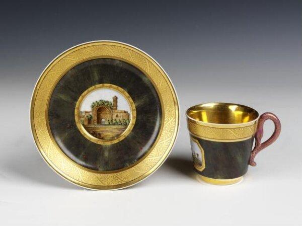 Cup and saucer