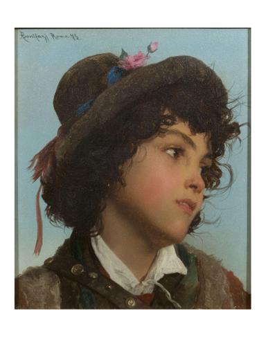 Dimensions taken from <u>Catalogue of Foreign Paintings, II. 1800-1900</u>, C.M. Kauffmann, Victoria and Albert Museum, London, 1973