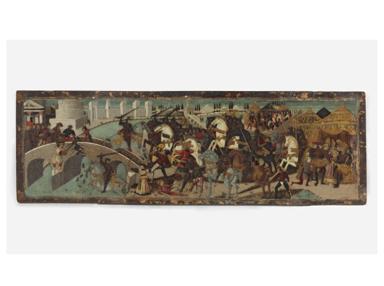Dimensions taken from C.M. Kauffmann, <i>Catalogue of Foreign Paintings, I. Before 1800</i>, Victoria and Albert Museum, London, 1973