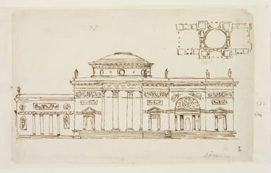 Dimensions taken from Alistair Rowan. <u>Robert Adam: Catalogues of Architectural Drawings in the Victoria and Albert Museum</u>, London, 1988