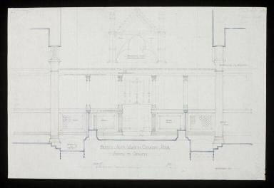 Dimensions taken from <u>Victoria & Albert Museum Department of Prints and Drawings and Department of Paintings, Accessions 1932. </u> London: HMSO, 1933.