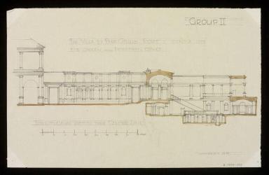 Dimensions taken from <u>Victoria & Albert Museum Department of Prints and Drawings and Department of Paintings, Accessions 1932. </u> London: HMSO, 1933.