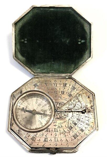 Sundial and case